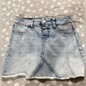 Justice Denim Girl skirt size 8